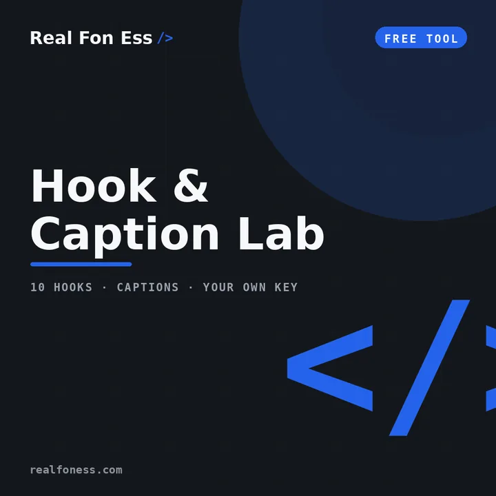 Hook & Caption Lab cover